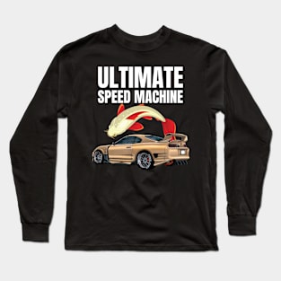 Ultimate Speed machine - A80 Supra Long Sleeve T-Shirt